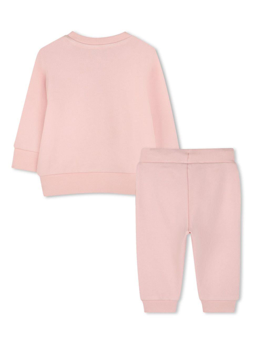 Tuta sportiva per neonata Kenzo Kids rosa con stampa Tiger K60935 45Z KENZO KIDS 