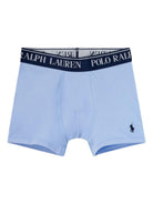 Boxer per bambino Polo Ralph Lauren Kids multicolore con stampa Polo Pony (3 pezzi) 9P5015 BK8 Ralph Lauren kids 