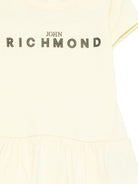 Abito per neonata John Richmond Junior giallo con ruches RIP26034VE YELLOW WAX JOHN RICHMOND KIDS 