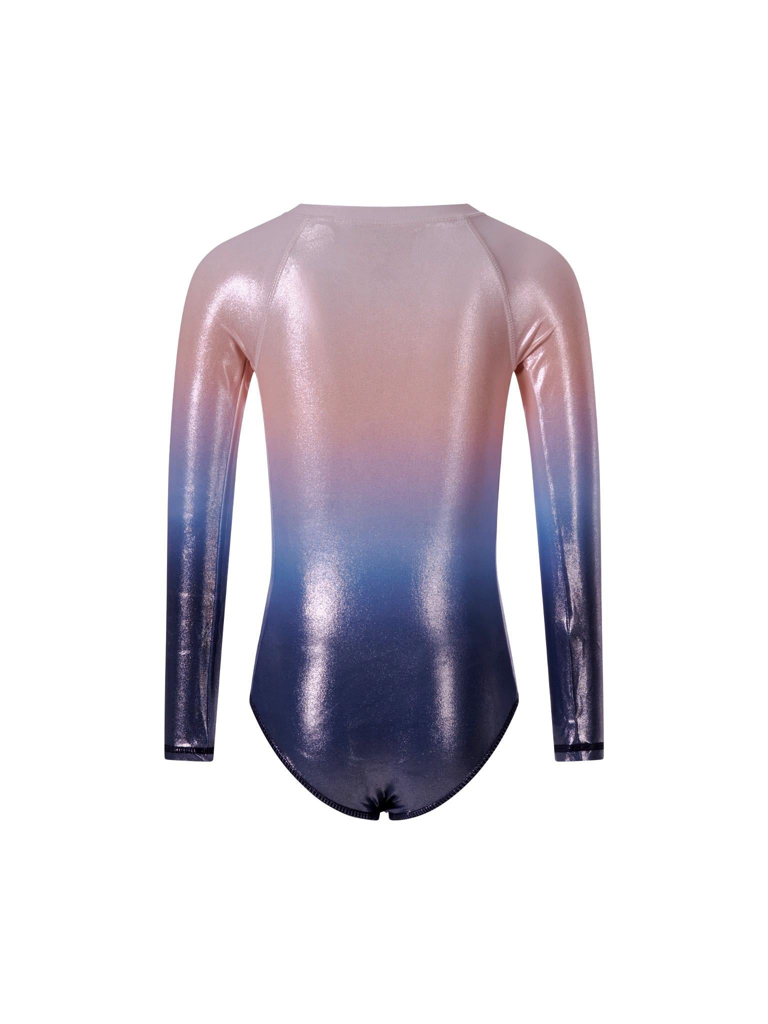 Costume per bambina Molo Kids blu a maniche lunghe 8S26P517 5206 MOLO 