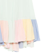 Abito per bambina Stella McCartney Kids verde con volant TY1D71 Z3556 772 STELLA McCARTNEY KIDS 