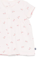Abito per neonata Petit Bateau rosa con stampa a fiori A0G00 01 PETIT BATEAU KIDS 