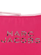 Borsa a tracolla per bambina The Marc Jacobs Kids fucsia con logo sul davanti W60837 437 THE MARC JACOBS KIDS 