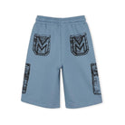 Shorts per bambino The Marc Jacobs azzurro con stampa grafica W60828 80B THE MARC JACOBS KIDS 