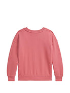 Felpa per bambina Polo Ralph Lauren Kids rosa con stampa Polo Bear 312A11783 001 Ralph Lauren kids 