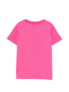T-shirt per bambina Missoni Kids rosa con logo MY8A41 Z3672 513 MISSONI KIDS 
