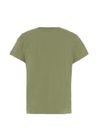 T-shirt per bambini Moschino Kids verde con stampa Teddy Bear HUM05OLAA03 30037 MOSCHINO KIDS 