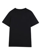 T-shirt per bambino Hugo Kids nero con logo sul davanti G01014 09B Hugo KIDS 