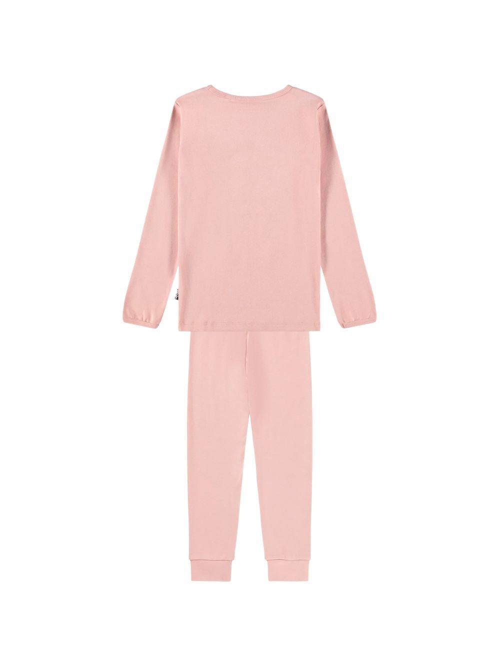 Pigiama per bambina Molo Kids rosa con motivo smiley 6W26R503 5724 MOLO KIDS 