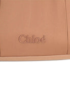 Borsa fasciatoio per neonati Chloé Kids beige con dettaglio logo C20942 244 CHLOE' KIDS 