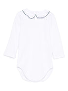 Body per neonata Mariella Ferrari bianco con colletto smerlato CMF6ML VERDONE MARIELLA FERRARI 