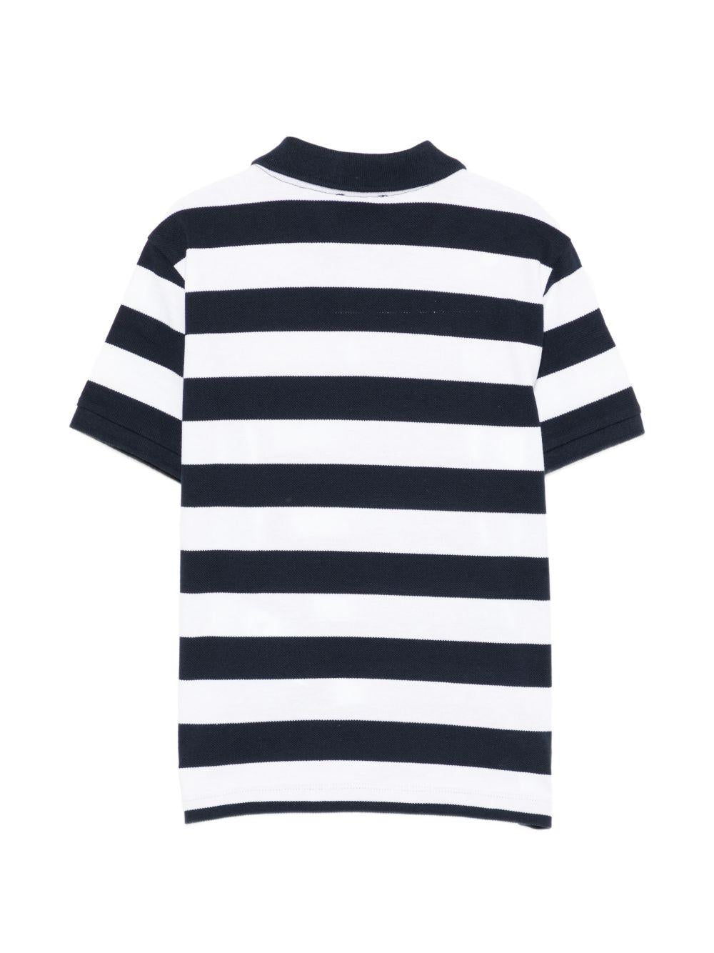 Polo per bambino Paul & Shark Junior blu scuro con colletto WUM00BLEB04 80161 PAUL & SHARK KIDS 