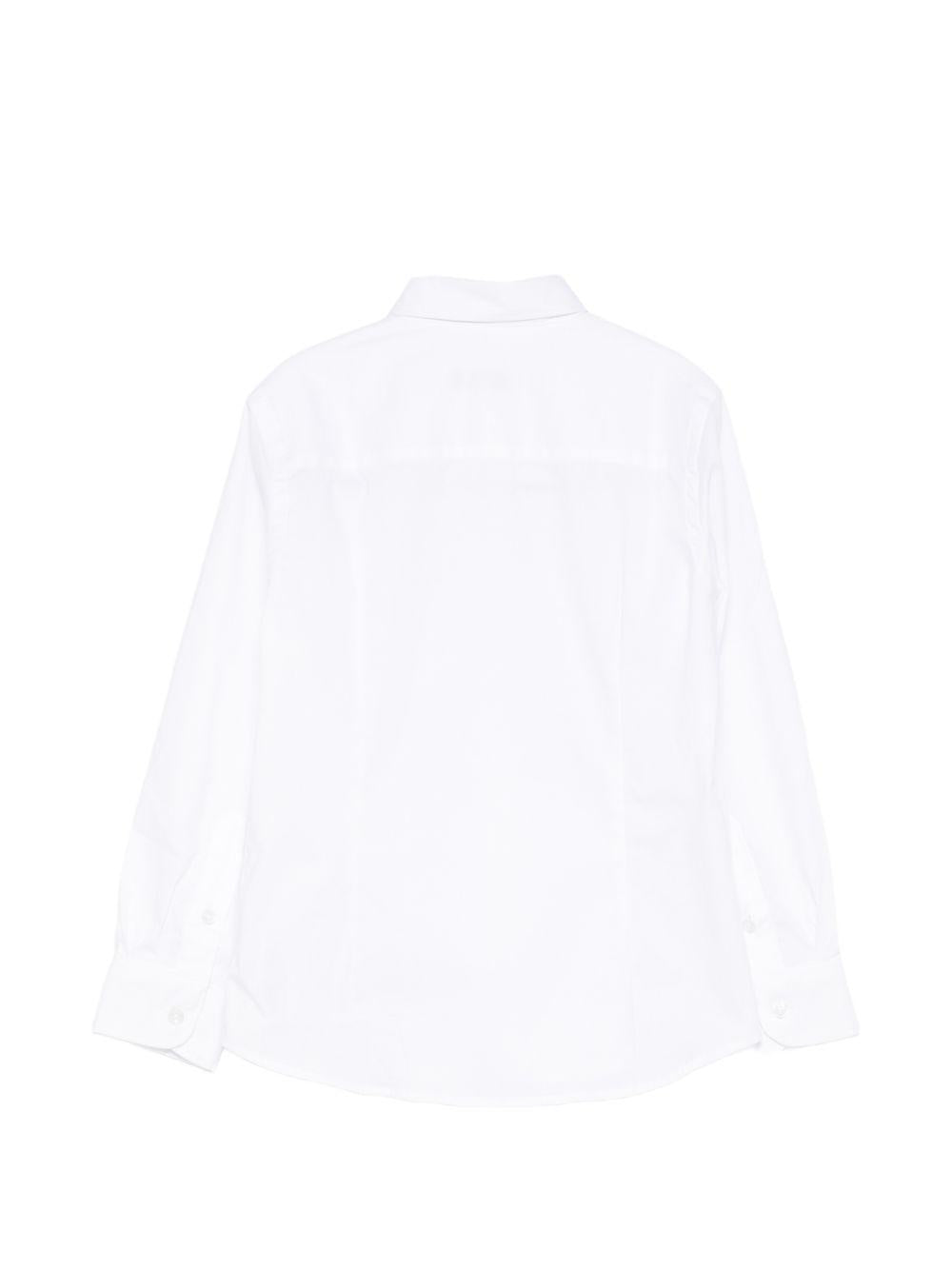 Camicia per bambino Paolo Pecora Kids bianco con bottoni PP4237 BIANCO PAOLO PECORA KIDS 