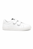 Sneakers per bambini Karl Lagerfeld Kids bianche con dettaglio traforato Z31186 10P KARL LAGERFELD KIDS 