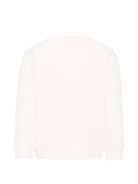 Felpa per bambina Stella McCartney Kids bianca con patch logo TZ4A40 Z3059 101 STELLA McCARTNEY KIDS 