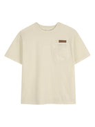 T-shirt per bambino Givenchy Kids color crema con taschino H31118 23G GIVENCHY KIDS 