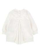 Abito per neonata Monnalisa bianco con stampa 39F901 6004 0190 MONNALISA 