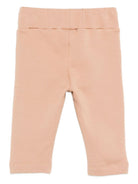 Pantaloni per neonata Donsje beige con toppa coniglio 3040703 00035 DONSJE 