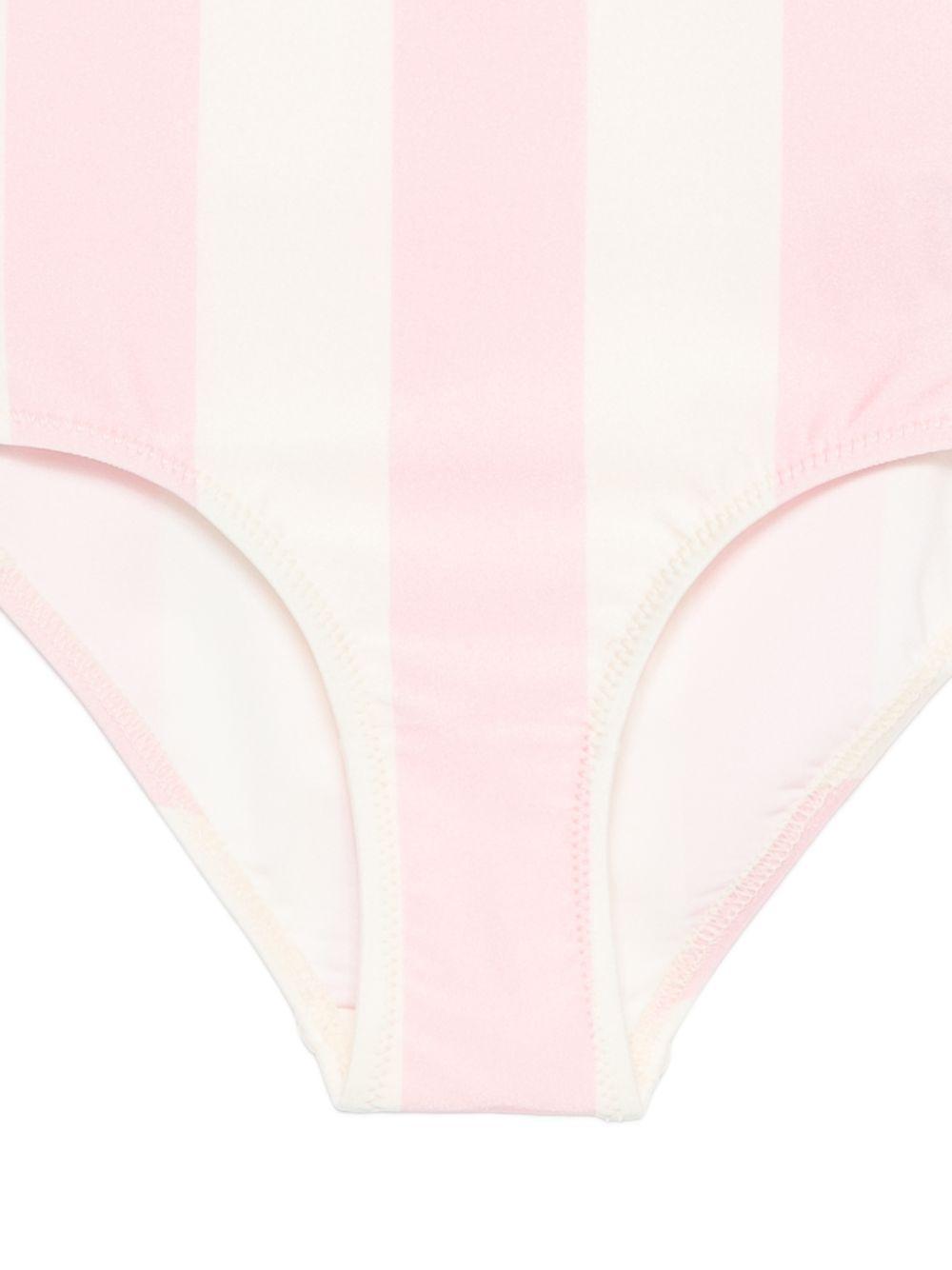 Costume da bagno per bambina Konges Slojd rosa con scollo a barchetta KS105040 CANDY ROSE KONGES SLOJD KIDS 