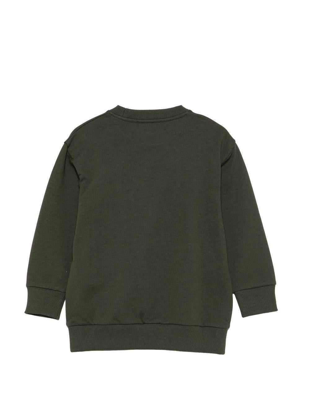 Felpa per bambino Etro Kids verde con motivo Pegaso GZ4P50 Z3183 70J ETRO KIDS 