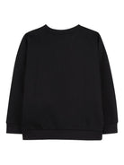 Felpa per bambino Boss Kids nera con stampa con logo J52356 09B BOSS KIDS 
