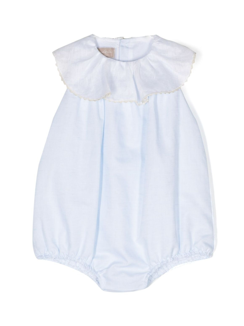 Tutina per neonata La Stupenderia azzurro con colletto ampio TBPG50 D34 LA STUPENDERIA KIDS 