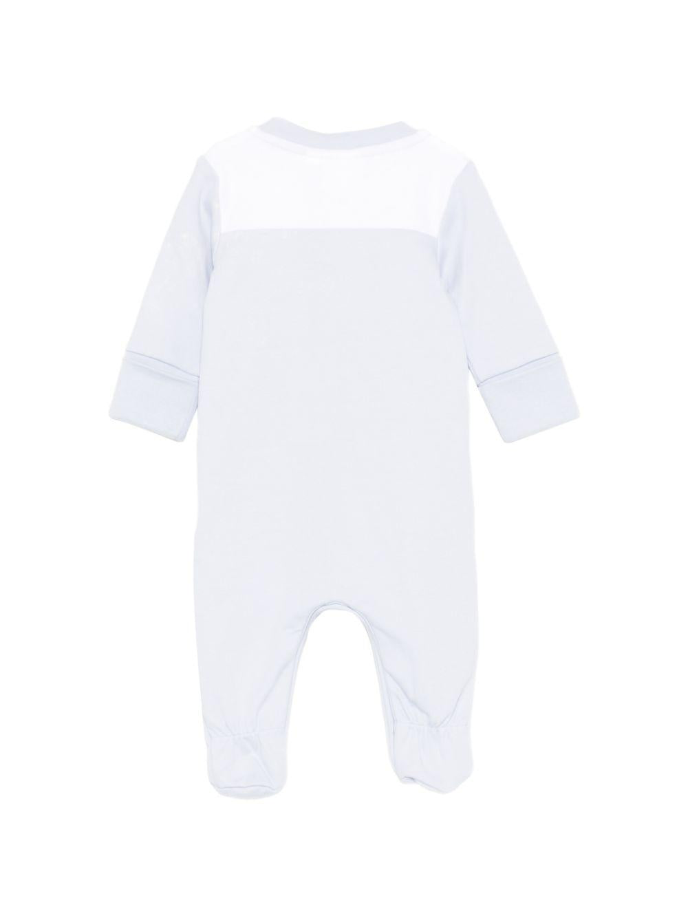 Pigiama per neonato Boss Kidswear azzurro con chiusura con bottoni J53046 771 BOSS KIDS 
