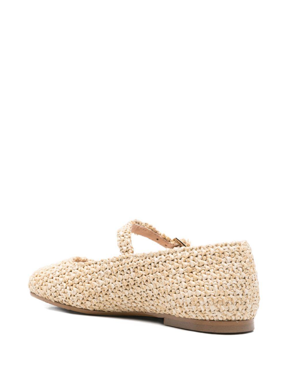 Ballerine per bambina Eli1957 beige con cinturino a fibbia 53020AN TIERRA Eli Kids 
