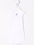 Set di due tutine per neonati Petit Bateau bianche con scollo rotondo A01T5 00 PETIT BATEAU 