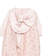 Abito per bambina A'lapage rosa con motivo floreale con rose AL14 ROSA A'LAPAGE 