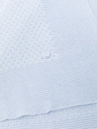 Coperta per neonato Paz Rodriguez blu con lavorazione a maglia 031-123414 801 PaZ RODRIGUEZ KIDS 