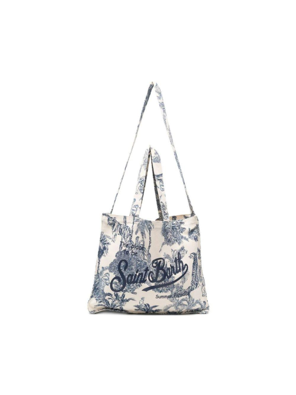 Borsa tote Essential Bag N MC2 Saint Barth multicolore con stampa grafica EBAGN007 02156L MC2 ST. BARTH KIDS 