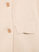 Cardigan per bambino Douuod Kids beige con colletto DY9A00 X0071 107 DOUUOD KIDS 