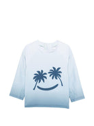 T-shirt anti UV per neonato Molo azzurra a maniche lunghe 8S26P203 5226 MOLO KIDS 