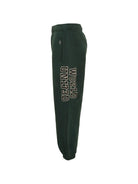 Pantaloni sportivi per bambino Molo Kids verdi con stampa grafica sul lato 1W26I201 5721 MOLO KIDS 