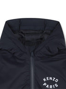 Giubbino per neonato Kenzo Kids blu con motivo Tiger Head K61281 845 KENZO KIDS 