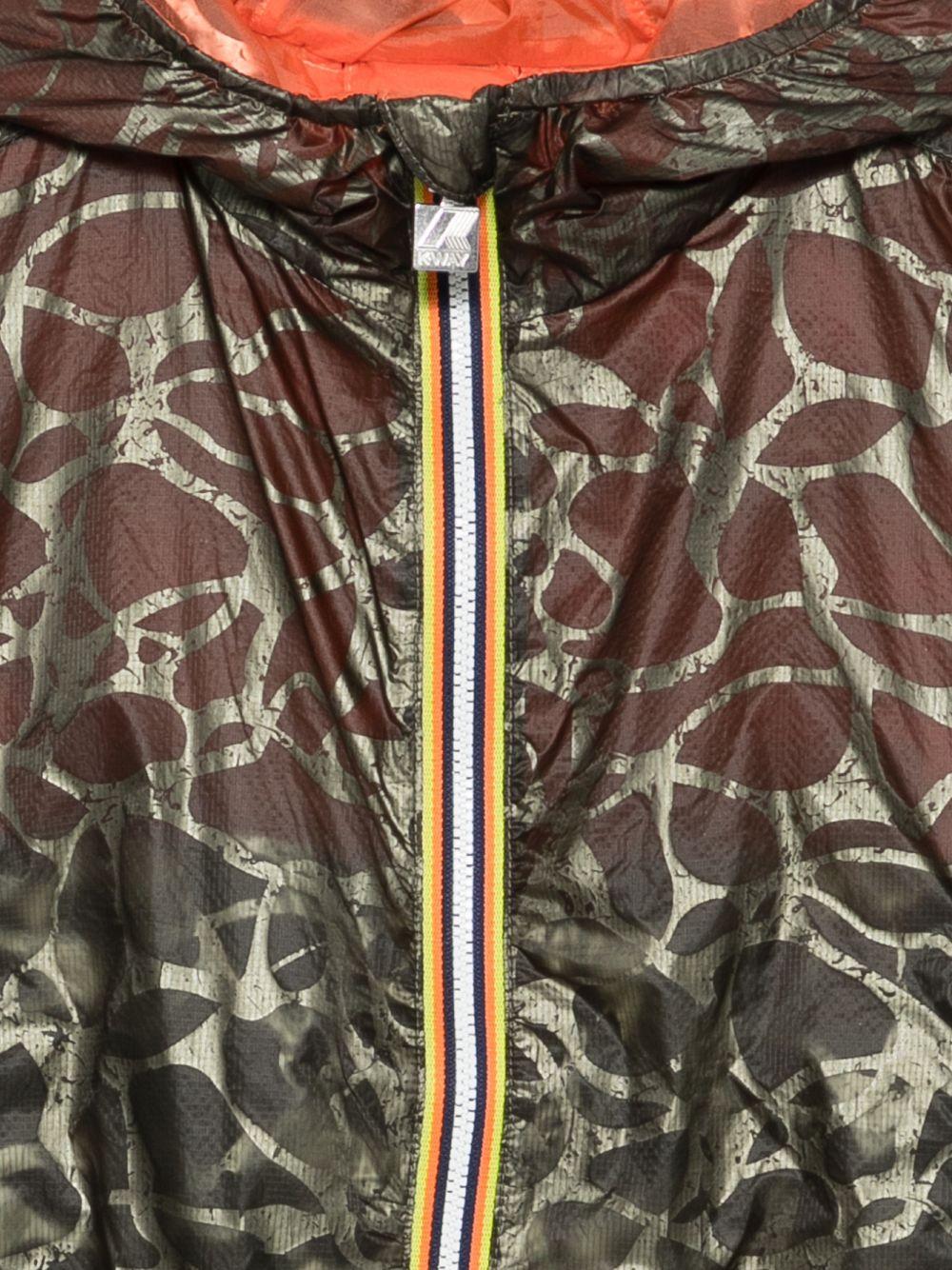 Giubbino per bambina K-Way Kids con effetto marmorizzato con cerniera K5135YW C66 K-WAY KIDS 