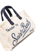 Phone Bag MC2 Saint Barth bianca con logo a contrasto PHONE001 02564L MC2 ST. BARTH KIDS 