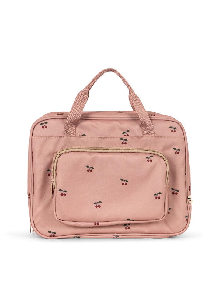 Borsa per bambini Konges Slojd rosa con "kit accessori per le vacanze" KS105419 CHERRY KONGES SLOJD 
