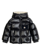 Giubbino Yule per bambino Moncler Kids nero con design imbottito L29541A00066597YX 778 MONCLER KIDS 