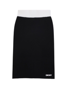 Gonna per bambina DKNY Kids nera con dettaglio logo D62486 M91 DKNY 