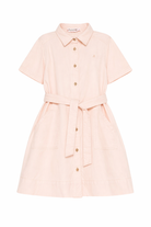 Abito per bambina Bonpoint rosa con cintura in vita staccabile S06GDRW00027 025A BONPOINT KIDS 