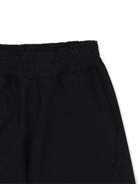 Shorts sportivi per bambino Givenchy Kids neri con stampa logo H31361 09B GIVENCHY KIDS 