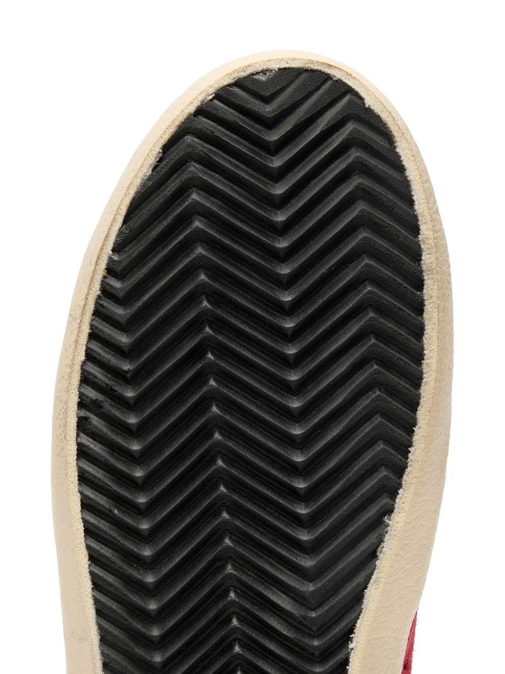Sneakers Superstar per bambini Golden Goose Kids rosse con lacci F00101F008031 40375 GOLDEN GOOSE KIDS 