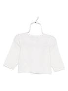 Cardigan per neonata Bonpoint bianco con chiusura con bottoni PEBDA2620CA 002 BONPOINT 