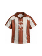 T-shirt per bambino Dolce & Gabbana Kids multicolore con motivo a righe L4JTJL HS7Q5 HQ5XM DOLCE & GABBANA KIDS 