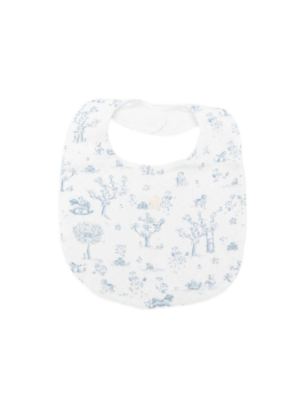 Bavaglino per neonati Tartine & Chocolat multicolore con stampa palme CC79020 41 TArtine & Chocolat 