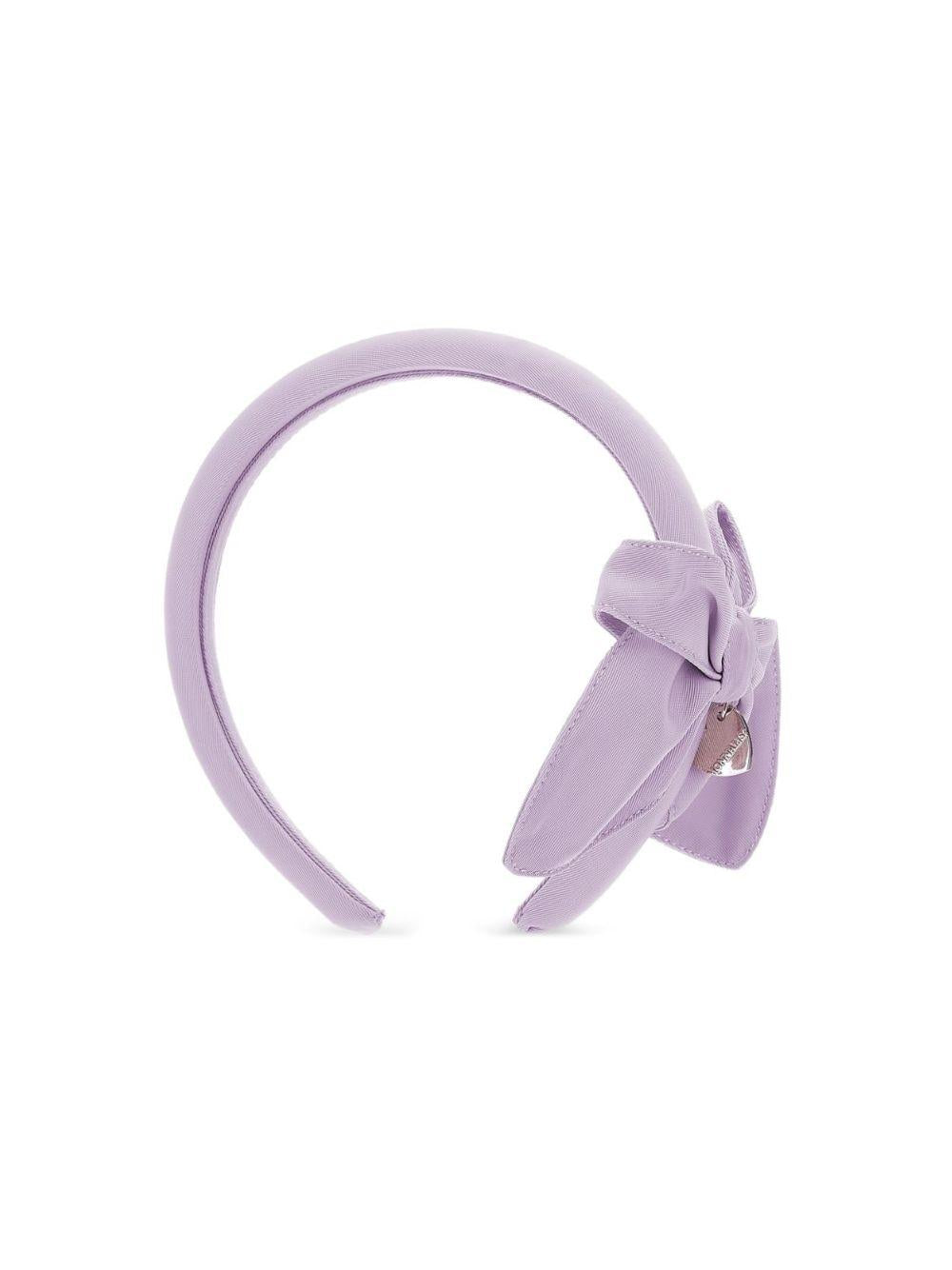 Cerchietto per bambina Monnalisa Kids viola con fiocco sul lato 17H002 8095 0063 MONNALISA KIDS 