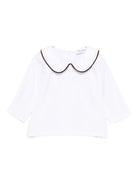 Blusa per neonati Jesurum Baby bianca con colletto alla Peter Pan CITRINO VAR.4105 JESURUM 