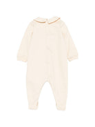 Tutina per neonati Moschino Kids beige con motivo Teddy Bear MUY09OLCA40 20404 MOSCHINO KIDS 